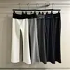 Pantalones acampanados de lunares para mujer, nuevo estilo coreano de otoño e invierno, holgados y fluidos, con detalle de cinturilla, efecto adelgazante y diseño bordado de pierna ancha