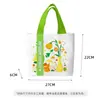 Nova Moda Desenho Animado Bolsa de Lona Grossa Bolsa de Ombro Bolsa de Estudante Bolsa de Armazenamento para Viagem de Primavera Bolsa de Lona Ins