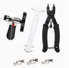 Herramienta para Cadena de Bicicleta, Calibrador de Cadena para Bicicleta de Montaña, Cortacadenas, Herramienta para Remover Cadena, Herramienta Alicates para Hebilla Mágica