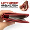 Cartera de Mujer Nuevo Modelo Transfronteriza con Gran Capacidad y Múltiples Ranuras para Tarjetas, Tarjetero Estilo Ins, Stock Listo del Fabricante, Cartera Pequeña Popular de Comercio Exterior