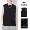 Transfronterizo 140 Pares de Camisetas sin Mangas de Seda de Leche para Hombre Chaleco Deportivo Americano Talla Grande Chaleco Delgado de Verano para Baloncesto