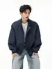 Jaqueta Harrington estilo americano, corte cleanfit, gola alta, unissex, nova coleção de outono, jaqueta bomber de caimento solto, workwear, jaqueta coach