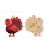 Halloween Calabaza Pavo Champiñón Sombrero Joyería Accesorios Colgante DIY Cadena de Teléfono Móvil Llavero Colgante