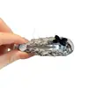 Pinza para el pelo de lana con bloques de color Otoño e Invierno, Gota de Agua, Diamante Brillante, Lazo, Moda Femenina, Simple, para Mechones Laterales, Pinza para el Pelo