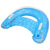 Venta al por mayor de fábrica Transfronterizo Lentejuela Agua Inflable Respaldo Fila Flotante Adulto Engrosado Cama Flotante Inflable Fila Flotante en Forma de U