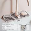 Almohadilla de Drenaje de Silicona con Botón Transfronterizo para Grifo, Almohadilla de Almacenamiento para Fregadero de Cocina, Almohadilla Impermeable Antideslizante para Lavabo, Venta al por Mayor