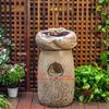 Pia de Lavar Mop para Pátio Externo Lavatório Pia de Varanda Pia de Mop para Jardim Externo Escultura em Pedra Artificial