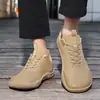 Zapatos deportivos transpirables de ajuste ancho para hombre para comercio exterior, zapatillas ligeras antideslizantes para correr para primavera y verano, zapatos casuales para exteriores de suela plana de talla grande