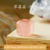 Accesorios de Cristal de Fresa Natural Colgante de Seguridad Pixiu Colgante Rojo Sangre de Paloma Garra de Gato Zorro de Nueve Colas Accesorios para Pulseras DIY