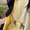 Larga Cadena de Gafas de Sol de Cuero con Cierre de Cuello Halter para Mujer, Accesorios de Cadena para Suéter, Portátil para Exteriores