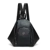 Bolsa de balde com textura tecida retrô nova transfronteiriça múltiplos métodos de transporte ombro duplo de mão ombro único bolsa casual versátil para o trabalho feminino