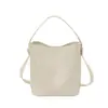 Bolsa de Balde Tecida Retro Grande Capacidade 2026 para Mulheres High-End para o Dia a Dia Ombro Único Transversal Bolsa de Mão Bolsa de Nicho