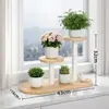 Estante de Flores para Balcón Transfronterizo, Estante de Almacenamiento de Pie, Estante de Flores Modular de Lujo Ligero para Interiores, Estante de Macetas de Múltiples Niveles para Plantas Trepadoras y Plantas Verdes
