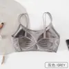 Algodão Puro Costas Cruzadas Costas Bonitas Alça de Costas Popular na Internet Roupa Íntima Sutiã Peça Única Tubo para Seios Top de Tubo Feminino Colete Push-up
