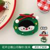 Tengyi Original Muñeco de Peluche Lindo Navideño Broche Pasador Decoración para Mochila de Niña Ropa Pin de Pingüino Pequeño