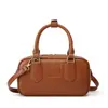 Bolso Retro de Bolos Transfronterizo para Mujer, Bolso Boston Tipo Almohada de Moda y Versátil, Bolso de Hombro Cruzado Portátil de Gran Capacidad