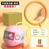 Juego de pelota de salto con aro para pies para niños, juguete deportivo para exteriores con forma de círculo de salto, hula hoop con giro de pie y pelota que rebota con piernas parpadeantes