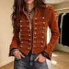 Chaqueta de Trabajo Americana Transfronteriza de Desarrollo Propio Annuo Abrigo para Mujer Holgado Casual Manga Larga Corto Estilo Retro Moda Top