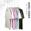 Camiseta de manga corta de algodón Desan de seda helada de secado rápido para hombre y mujer, holgada y transpirable, adecuada para correr, fitness y entrenamiento