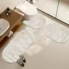 Tapete de Chão Antiderrapante em Forma de U para Banheiro, Tapete para Pia de Banheiro, Tapete Macio de Lama de Diatomáceas, Secagem Rápida, Absorvente