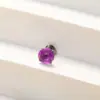 Pendientes de Aleación de Titanio G23 Shijiahuazi Pendientes Mocha Dientes de Tornillo Perforación de Oreja Joyería para Labios Venta al por Mayor