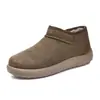 2026 Novos Sapatos de Algodão com Plus Velvet Inverno Transfronteiriços Sola Grossa Quente Espessado Tamanho Grande Comércio Exterior Slip-on Botas de Neve Botas Curtas Femininas