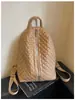 Mochila de viagem feminina 2026 nova moda tendência bolsa de ombro acolchoada grande capacidade versátil multifuncional mochila para o dia a dia