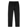 Pantalones deportivos de punto de talla grande para hombre, de invierno, con forro polar, gruesos, de color sólido, rectos y cálidos, para hombre