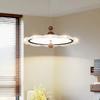 Estilo de Lujo Ligero Italiano Normcore Cristal Alto Gama Comedor Dormitorio Araña 2025 Nuevo Atmosférico Estudio Lámpara de Techo