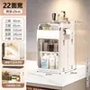 Estante de almacenamiento de pared de espacio estrecho transfronterizo, gabinete de almacenamiento multicapa con tapa abatible para baño, inodoro y viviendas de alquiler