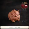 Pet de Chá Pixiu de Argila Roxa Ornamento Criativo Pode Ser Criado Personalidade Brinquedo de Chá Cerimônia do Chá Acessórios para Utensílios de Chá Decoração de Mesa de Chá