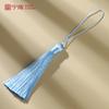 Borla de Poliéster de 8cm Borla Marcador de Estilo Chino Borla para Ropa Accesorios Colgante Decorativo Accesorios Venta al por Mayor de Gran Volumen