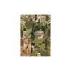 Papel de Parede Autoadesivo de Azulejo de PVC à Prova d'Água e de Umidade Estilo Pastoral Suprimentos para Reforma de Casa Alugada Papel de Parede para Engenharia Atacado
