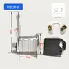 Accesorios para archivadores de chapa hebilla de puerta mango de aleación de aluminio para archivador mango de plástico mango de cajón para casillero de acero