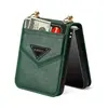 Para Samsung Zflip4 Estuche Plegable para Teléfono Cruzado Zflip3 Moda Estuche con Protección para Tarjetas Zflip4 Bolso con Correa