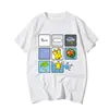 Camisetas de Manga Curta para Meninos, Roupas de Verão 100% Algodão, Novas Roupas Infantis da Moda, Roupas de Verão Infantis de Manga Meia-Manga para Meninos Grandes