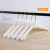Percha de plástico transparente para ropa de mujer adulta, con pinzas para pantalones, antideslizante, para tintorería y hogar.
