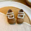 Zapatos de suela gruesa, zapatos estilo Birkenstock, mules de punta cerrada para mujer, nuevos zapatos Mary Jane bordados estilo Birkenstock otoño 2026