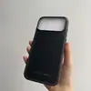 Adequado para capa de celular 17 Pro Max, skin de armadura com padrão de fibra de carbono de cobertura total, capa protetora para celular Apple 16 Pro