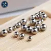 Bola de acero sólida perforada de acero inoxidable 304, bola de acero con agujeros, bola redonda con agujero pasante, bola de acero perforada, bola redonda perforada