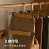 Perchas para Pantalones de Adulto, Perchas para Faldas, Soportes para Pantalones de Madera Maciza, Antideslizantes, Sin Marcas, Perchas Fuertes para Ropa, Pinzas de Madera para Pantalones al por Mayor