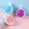 Nova Escova de Shampoo Colorida Inovadora, Pente Massageador com Cabeça para Pendurar, Escova de Limpeza de Cabelo, Escova de Limpeza do Couro Cabeludo