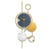 Reloj de Pared de Lujo Nórdico para Sala de Estar, Gama Alta, Sin Taladro, Diseño Creativo, Modelo de Exportación, Reloj de Pared Silencioso