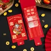 Envelope Vermelho Dourado para Sucesso no Exame para Exames de Admissão ao Ensino Médio e Superior, Cerimônia de Maioridade 2026 Novo Modelo 985 Criativo 211 Dobradura Ritualística Envelope Vermelho