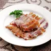 Carne de cabeça de porco cozida selecionada, lanche pronto para comer embalado a vácuo, carne de cabeça de porco cinco especiarias