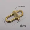 Latão Artesanal Fechadura Luban Fivela com Caractere Chinês Abertura Rápida Pressionar Chaveiro Pendente de Cintura Criativo Chaveiro de Carro em Latão