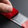 Marco de fotos con ranura para tarjeta transfronteriza Cinta de doble cara de alta adherencia Transparente Acrílico Fuerte Sin rastro Decoración de coche Película Roja Cinta de doble cara