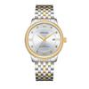ORSGA Reloj de cuarzo de alta gama para parejas con calendario, ideal para negocios, de lujo, con diamantes y oro, para hombre y mujer.