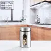 Frasco de Almacenamiento de Acero Inoxidable, Frasco Sellado para Café, Alimentos Secos, Materiales Medicinales, Granos de Cocina, Frasco de Almacenamiento de Alimentos, Lata para Té