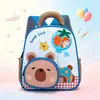 Mochila Infantil para Jardim de Infância, Pequena Mochila de Desenho Animado, Respirável e Leve, para Meninos e Meninas de 3-5 Anos